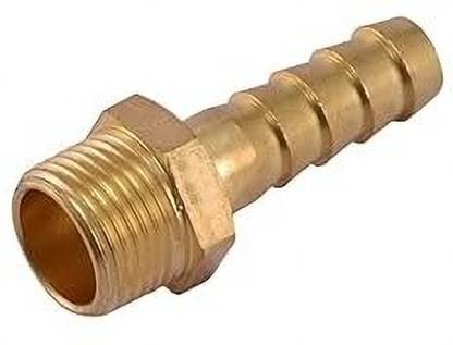 Implemental 15 X 15 MM Hose Connection Male Adapter (BSP Thread) (Pack of 5) Brass Hose Pipe