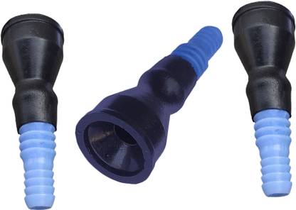 ESEKSAFAR Heavy duty 3pc Garden Pipe jointer set size (14-20)mm Rubber Faucets/Tap connector Hose Pipe