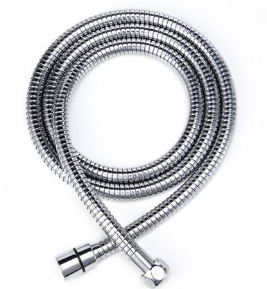 Cliquin Showertube 1.5 Mtr Light Shower Hose | Lightweight | Rust-Proof | Chrome Finish Hose Pipe