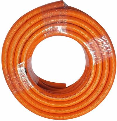 Mitras 3 Layered High Pressure Hose Pipe (12.5mm ID - 15mtr) for Gardening, Home/Kitchen, Household Cleaning, Bike/Car Wash, Gases, Pesticide Spray, Air Hose, Water Delivery, Paint Booth, Pneumatic Tools | ISO & ISI Certified | Size : Length - 49.2 ft. (approx.) | Hose Pipe