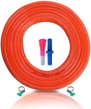 Waterlog 5 Meter Length (16.40 Ft)0.5inc Diameter Zebra Garden Hose Premium Water Hose for Outdoor Use,Ideal Watering, Floor Cleaning,Car Wash ,Hose Connector Clamps Hose Pipe
