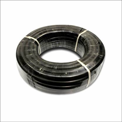 Mitras Water Hose Pipe Black Color BHO08017 | Size : D-8mm & Length-5 Mtr. (approx 16.4 ft.) | ISI Certified | 3 Layer | Hose Pipe