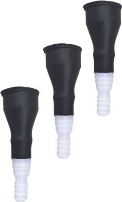 ESEKSAFAR Heavy duty 3pc Garden Tap Connector size (14-20)mm for pipe size 1/2”and 3/4inch Rubber Faucets/Tap connector Hose Pipe