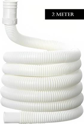 Episkey OUTLET_2M Washing Machine Drain Pipe Heavy Duty PVC Outlet Hose | Flexible & Leak-Proof Hose Pipe