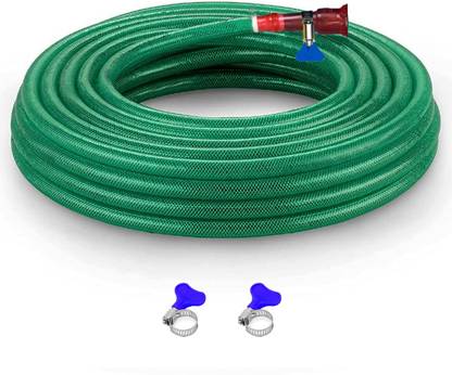 Cinagro 0.5 inch with Tap Adapter & 3 Clamps Hose Pipe