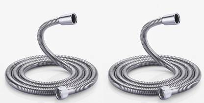 Prestige Chromed Double-Buckle Flexible Shower Hose Handshower Tube Hose Pipe HEAVY DUTY Hose Pipe