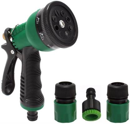 STUTI WORLD Hose Nozzle Water Spray Gun Connector Tap Adapter Set Hose Nozzle Water Spray Gun Connector Tap Adapter Set Hose Pipe