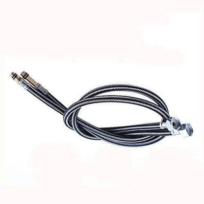 Bath Guru mixerconnection02 Stainless Steel 18 Inch Wash Basin Connection Pipe Hose Pipe