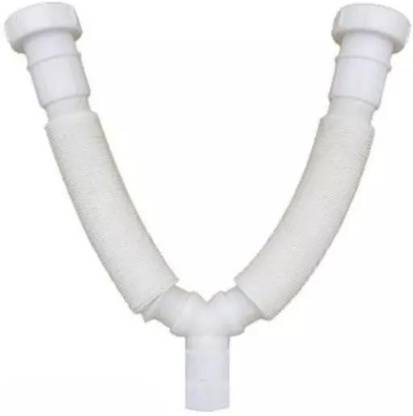 EBI Sink Pipe Double sink drain pipe outlet pipe flexible Stachable pipe Hose Pipe