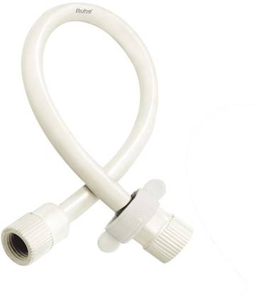 RUHE PTMT Heavy Duty Connection Pipe 30 Inches Plastic Flexible Geyser Connection Pipe Hose Pipe