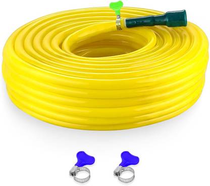 Cinagro 0.5 inch with Tap Adapter & 3 Clamps Hose Pipe
