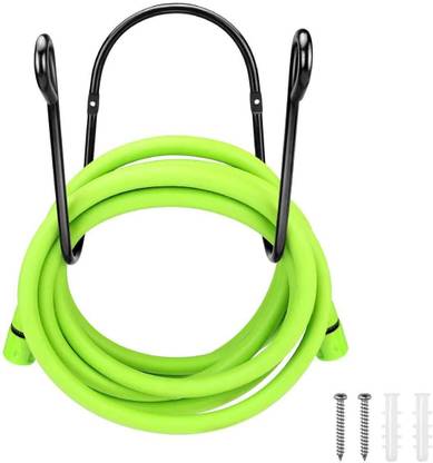 AMAZIO Garden Hose Pipe Holder Wall Mounted Hanger for Balcony Gardens Garden HoseStand Garden Hose Stand