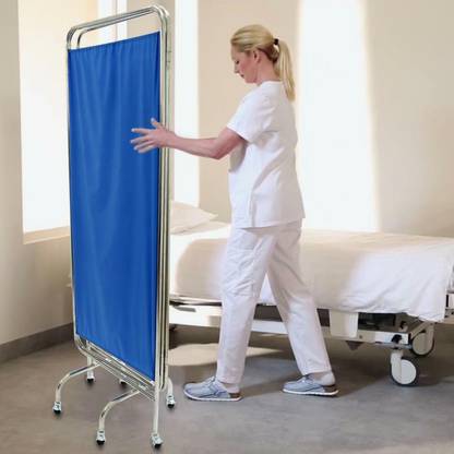 KosmoCare 3-Panel Hospital Bed Screen Bedside Screen