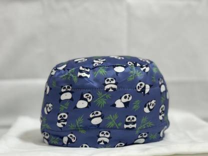 Docslyte Panda Shield Scrub Cap Gown Hospital Scrub