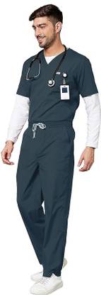 gerizzon HOSPITAL DRESS STAFF NURSE UNIFORM Pant, Shirt Hospital Scrub