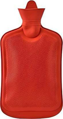 ECOVIVE Natural Rubber 2 Litre Hot Water Bottles - Perfect Hot Water Bag for Pain Relief Hot & Cold 2 L Hot Water Bag