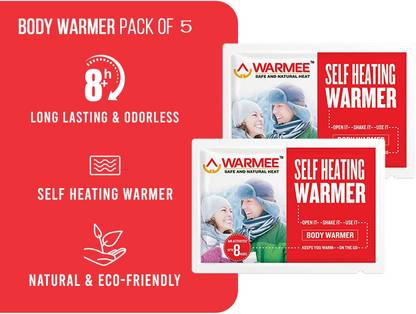 warmee BODY WARMERS (PACK OF 5) Hot Patch Pack