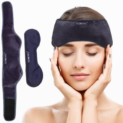 LUMONY headache Ice Pack Head Cold Pack Headband for Migraines Relief Cap stylish Pack