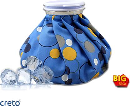 CRETO Ice bag for Pain Relief 9Inch: Hot & Cold Pack