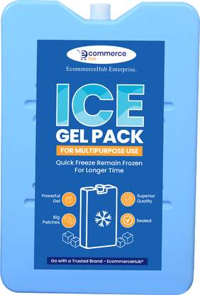 Ecommercehub Ice Gel Pack, 1500 ML Pack of 1, large Size Gel Pack Extra Large Ice Cold Pack Pack