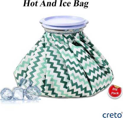 CRETO Ice Bag, Pain Relief Cold Water Bag Hot & Cold Pack