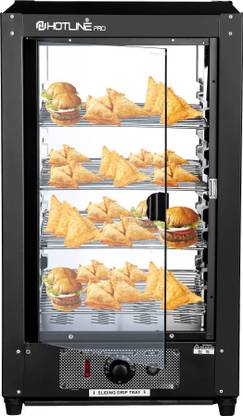 Hotline Pro 75 L electric hot case sliding / patties warmer/ food warmer 600w Hot Dog Machine