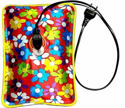 PEONY Premium Quality Electric Heat Bag Hot Gel Bottle Pouch Massager Electric Rechargeable Heating Pad Heating Gel Pad-Heat Pouch Hot Water Bottle Hand Warmer Electrical 1 L Hot Water Bag Electrical 1 L Hot Water Bag