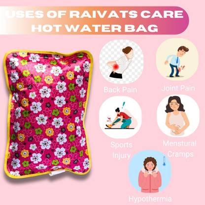 True Shop (Gel Hot Water Heating 100% Leak Proof) Hot Water Bag 1 L Hot Water Bag