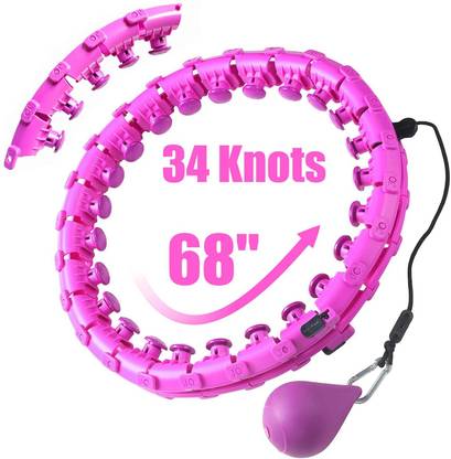 JLoibao Smart Hula Hoop For Weight Loss Tummy Exercise Equipment For Women Man Home Gym Hula Hoop