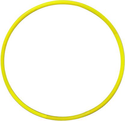 Daily Fest Yellow Adjustable Rings for Sports Exercise Playing Hula Hoop