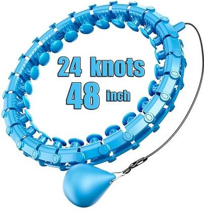 BBD Kitchen Shop Fitness Massage Abdomen Exerciser, Waist Trainer with Auto Spinning Ball Hula Hoop