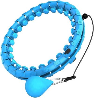 LAFILLETTE Fitness Abdomen Exerciser, Waist Trainer With Auto Spinning Ball Hula Hoop Hula Hoop