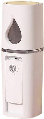 DRUMSTONE Mini Cool Face Mist Sprayer with Mirror Design ? USB Rechargeable Portable Room Air Purifier