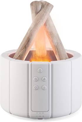 PABUZA Room Flame Fire Diffuser, Bonfire Aromatherapy Essential Oil Diffuser, 250m Humidifier