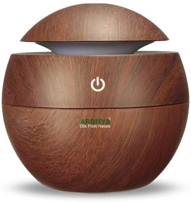 TheAromya Room Mini Atomization Cool Mist Humidifier/Essential Oil Diffuser (Dark Brown) Humidifier
