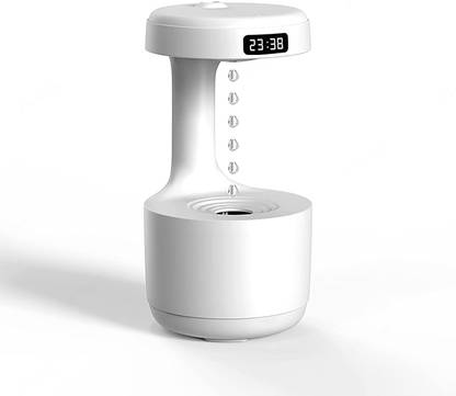 Jumia Room Anti Gravity Purifiers Water Droplets Cool Mist Fogger LED Display with Charger Humidifier