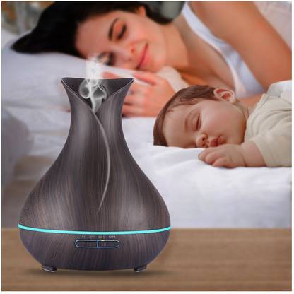 ShoppoStreet Wooden Aroma Diffuser Humidifier cool mist Air Diffuser Air Purifier for bedroom Portable Room Air Purifier