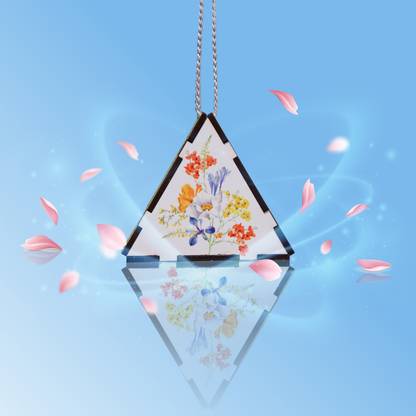 REPLEX Bathroom Hanging Air Diffuse Air Freshener, Air Fragrance Diffuser Block for Car Portable Car Air Purifier