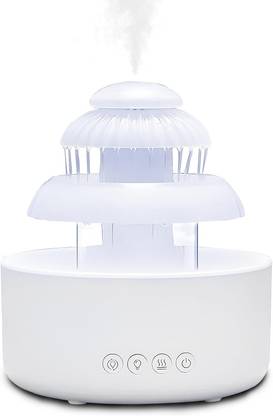 ZOMBULA Room Rain Cloud Humidifier, 2 in 1 Humidifier with Aromatherapy Essential Diffuser Humidifier