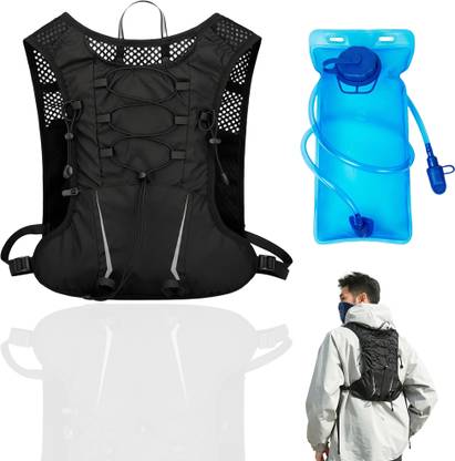 gustave 5L Hydration Backpack Vest with 3L Bladder Quick Dry Mesh Hydration Pack