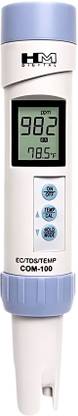 HM DIGITAL COM100 Durable Waterproof Professional Series Meter Measure EC/TDS/Temp with ATC Hydrometer