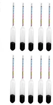 SBT Small Lactometer Zeal Type Dual Tested for Milk Testing (Pack of 10) Hydrometer