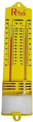 R-tek Wet and Dry bulb Thermometer Hygrometer Humidity meter Hydrometer
