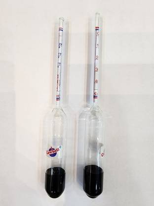 LABeQ Exports LABeQ Lactometer for Purity of Milk Range 0-40 (Pack of 2) Hydrometer