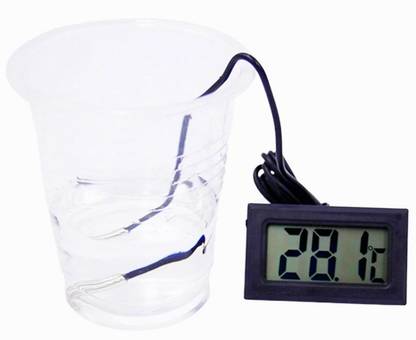 GoodsBazaar Plastic Digital Indoor Cum Outdoor Thermo-hygrometer Hydrometer