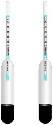 GoodsBazaar Lactometer 2pc Milk Purity Tester Hydrometer Milk Thermometer Hydrometer