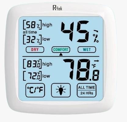 R-tek Digital Hygrometer Thermometer Humidity Meter Hydrometer