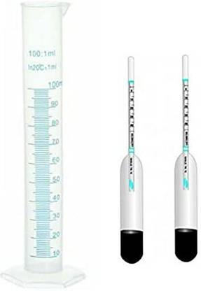C S collections Milk Lactometer With 100 ML Measuring Jar Analog TDS Meter