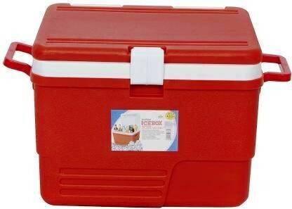 Aristo Insulated Chiller 25 liters Red Ice Cooling Box