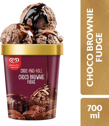 Kwality Wall's Choco Brownie Fudge Tub
